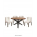 KIT SALLE A MANGER RONDE 4 PLACES HOMELEGANCE HE5597-53