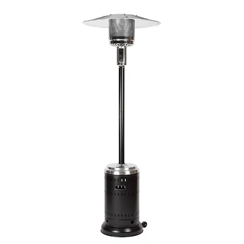 HAMMERED BLACK & SS PATIO HEATER  ITEM # 61444