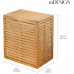 ECOSTYLE LOUVER DBL HAMPER PK2