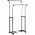 ADJ HT DBL FLARED GARMENT RACK GAR-01119