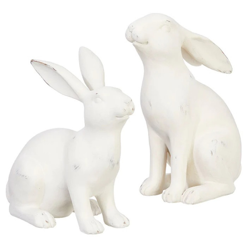 9'' DISTRESSED FINISH RABBIT 4011079