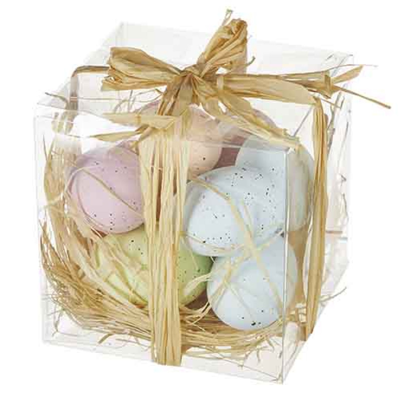 2.25'' BOX OF PASTEL COLORED EGGS 4270042